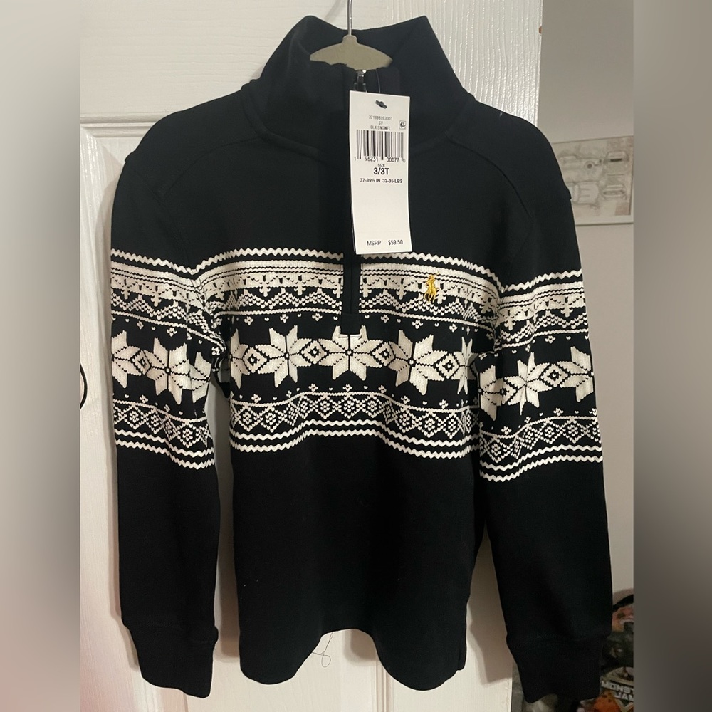 Toddler boys Ralph Lauren Holiday Shirt